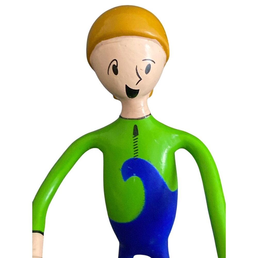Kid Galaxy Bendos Toy BREAKER Surfer Dude Collectible Figure Bendable